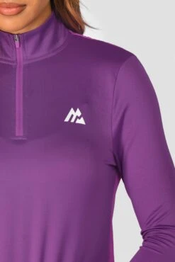 Women's Vital 1/4 Zip - Electric Purple -Cheap Unisex Activewear Store VITAL 1 4 ZIP ELECTRIC PURPLE logo